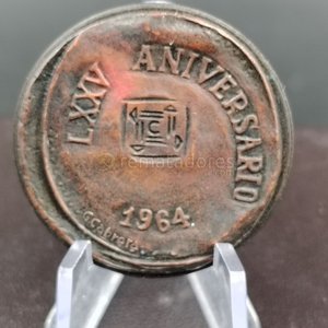 Lote siguiente: Medalla Conmemorativa LXX Aniversario 1964