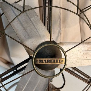 Ventilador Antiguo Marelli Italiano Funcionando - imagen 2