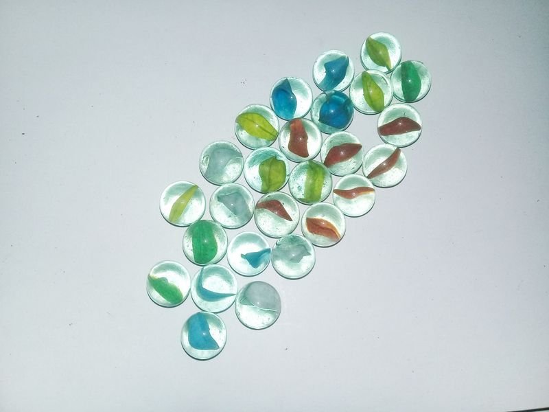 Colección de bolas de vidrio antiguas - imagen 2