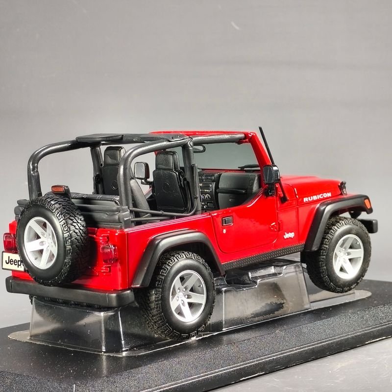 Maisto Jeep Wrangler Rubicon 1/18 Escala Colección - imagen 9