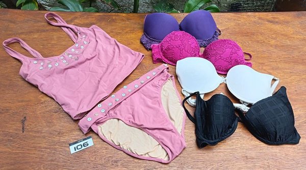 Set de Tankini y Sostén Talles Especiales