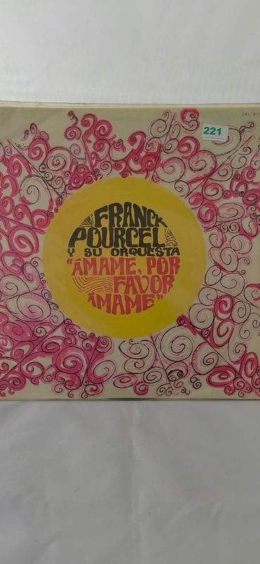 Disco de Vinilo Franck Pourcel y su Orquesta "Ámame, por favor ámame"