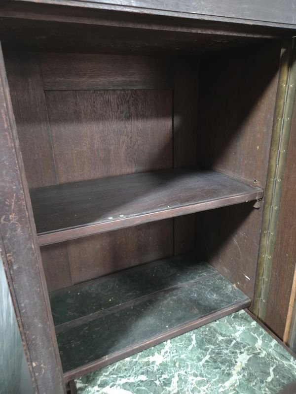 Muebles exhibidores antiguos en Roble Europeo para restaurar - imagen 11