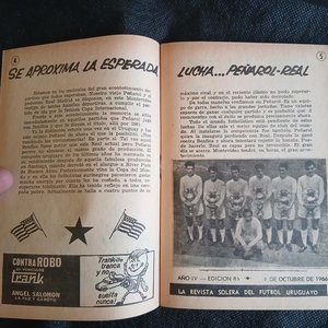 Revista Guía Sport 1966 y Entrada Real Madrid vs Nacional 1999 - imagen 6