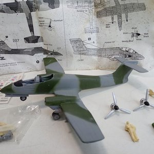 Maqueta Avión Pucará IA-58 Escala 1/72 en Resina - Kit para Armar - imagen 2