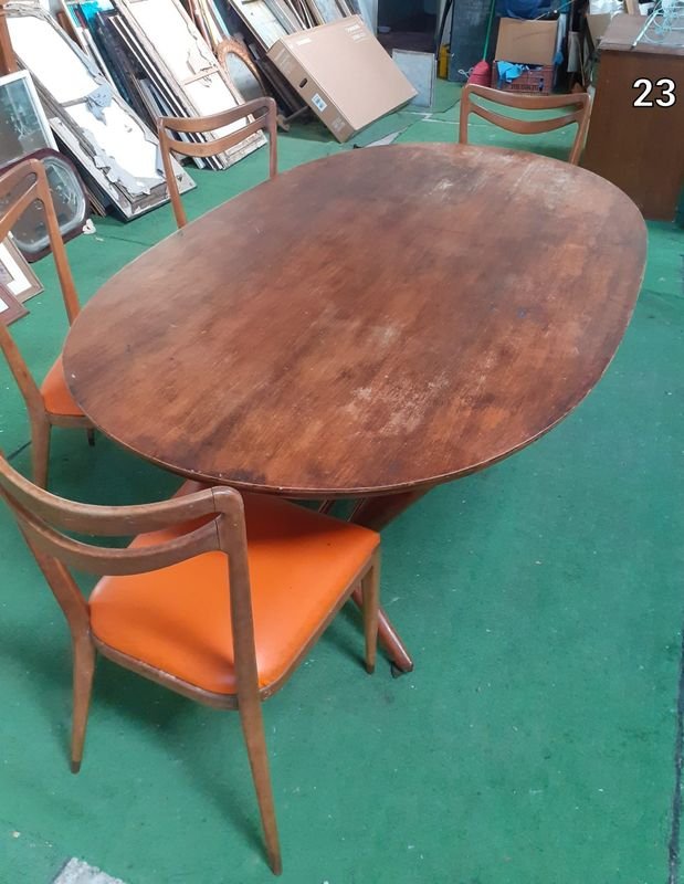 MESA AMERICANA CON 6 SILLAS - imagen 3
