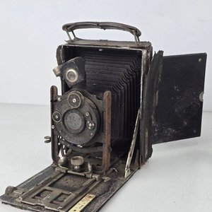 Lote de 5 Cámaras Fotográficas Antiguas para Decoración - imagen 4