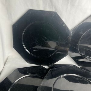 Set de 6 Sitiales Octogonales Negros en Acrílico - imagen 3
