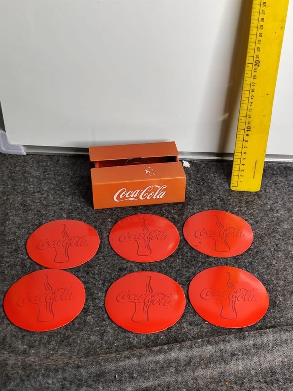 Set de 7 Posavasos Coca-Cola Originales