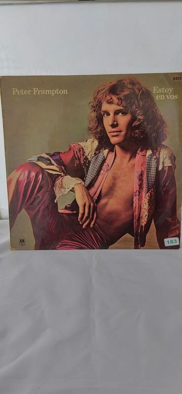 Vinilo Peter Frampton "Estoy en Vos" (I'm in You) - A&M Records