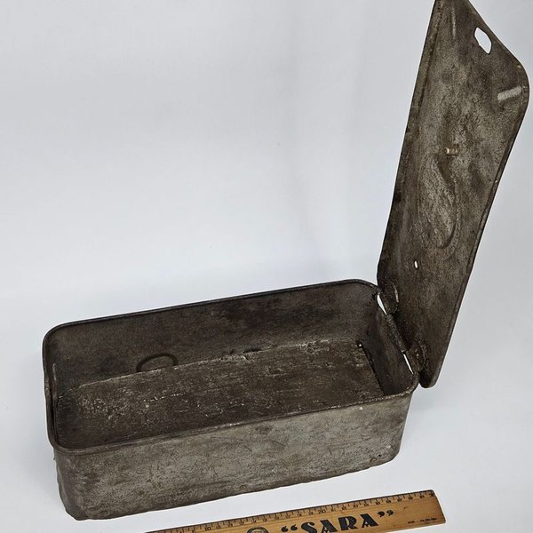 Caja metalica de herramientas para tractor - imagen 2