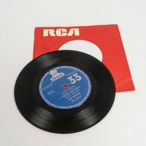 Disco Vinilo Single "Michelle" - Los Beatles - Primera Edición Uruguay - imagen 1