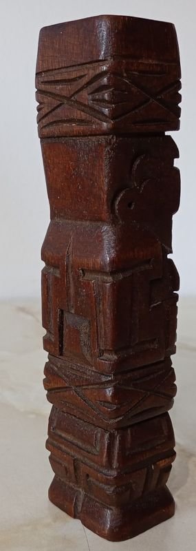 Tótem de deleidad Maya en Madera - Arte y Decoración - imagen 3