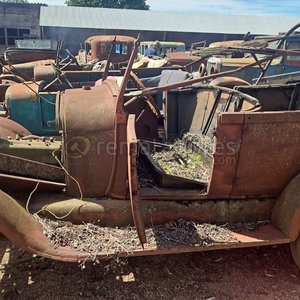Automóvil Antiguo Convertible Descapotable para Restaurar - imagen 2