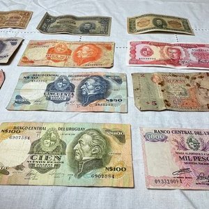 Lote de Billetes Antiguos Nacionales Uruguayos - imagen 6