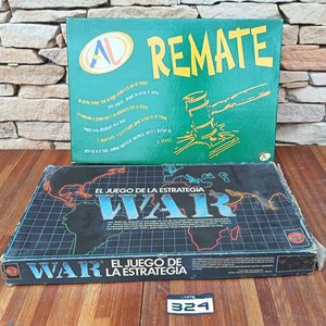 Lote anterior: Juegos de Mesa: Remate / War