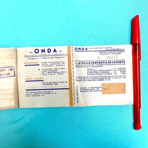 Pasaje Interamericano Onda - Viaje a Porto Alegre, Brasil - Diciembre 1969 - imagen 5