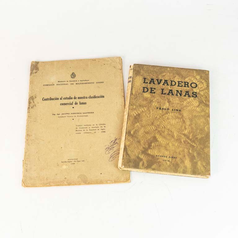 Dos Libros sobre Lanas: Lavadero de Lanas y Clasificación Comercial