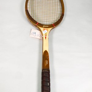 Dos Raquetas de Bádminton Antiguas de Madera - imagen 3