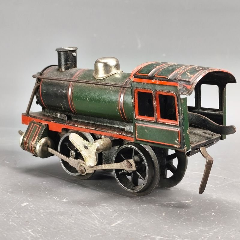 Locomotora de juguete de la década de 1940, probablemente Marklin Alemania - imagen 8