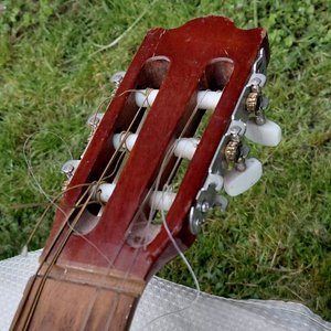 Guitarra Criolla Antigua Casa Núñez - imagen 2