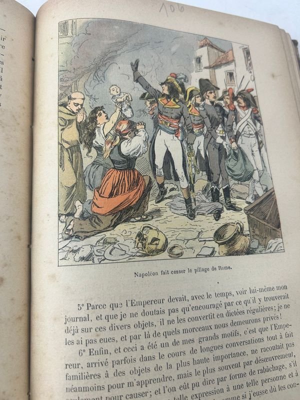 Dos tomos: 'El memorial de Santa Elena' por el conde de Las Cases (sobre Napoleón) - imagen 3