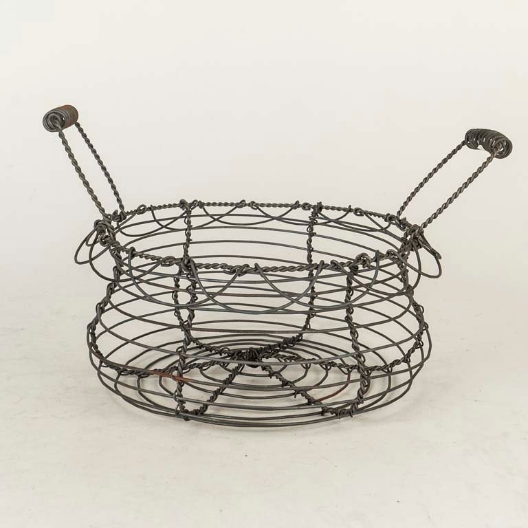Frutero Cesta de Alambre con Asas