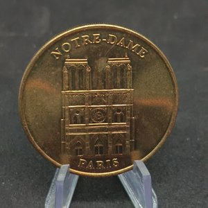 Medalla Souvenir Catedral Notre-Dame París Monnaie de Paris Bronce - imagen 2
