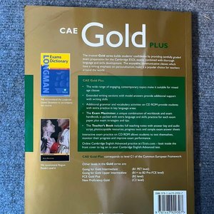 Libro CAE Gold Plus para Aprendizaje de Inglés con CD - imagen 2