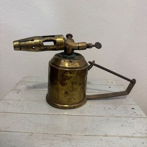 Soplete Antiguo de Bronce para Soldar - imagen 1