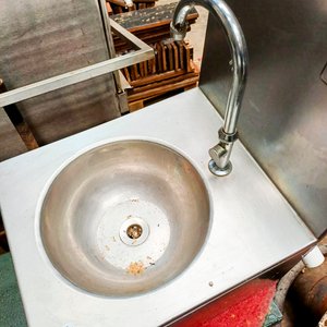 Pileta chica de acero inox - imagen 4