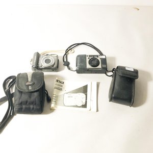 Lote anterior: Dos Cámaras Digitales Pentax y Canon con Estuche y Manual