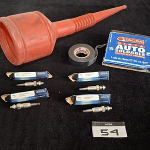 Lote de Accesorios para Vehículos: Alarma, Filtros, Calentadores y Embudo - imagen 4