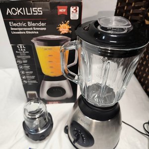 Licuadora Ackiliss 2 en 1 con Vaso Picador y Jarra de Vidrio - imagen 3