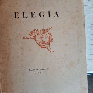 Elegía de 1967 de Juana de Ibarbourou con Firma de Autor - imagen 1