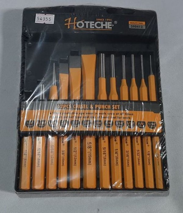 Set de 12 Cortahierros y Punzones Hoteche