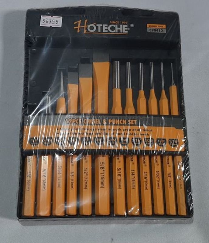 Set de 12 Cortahierros y Punzones Hoteche