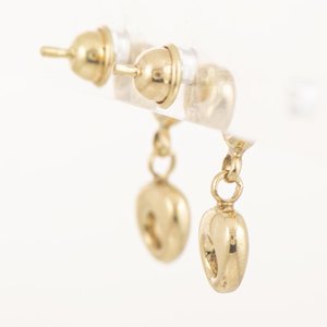 Par de Tornillos Colgantes Oro 18k Corazón - imagen 2