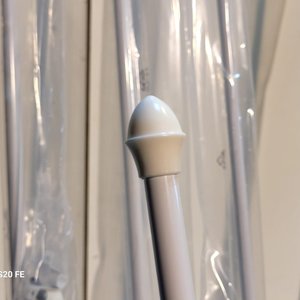 6 Barras para Cortina Metálicas Extensibles 1.30 a 2m - imagen 5