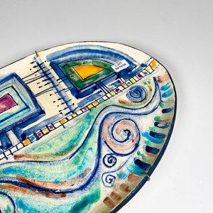 Bandeja de cerámica decorada, Terra Dura 34 x 23 cm - imagen 4