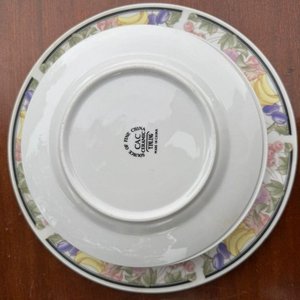Lote anterior: 1 juego de té chino (tetera, lecherita, azucarero) más 1 plato llano y 11 platillos