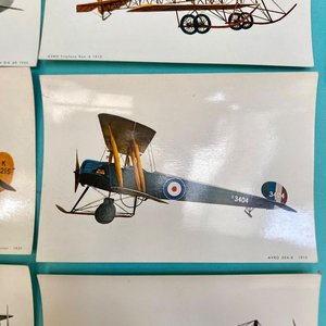 Lote de 6 Postales de Aviones Históricos de Combate - imagen 5