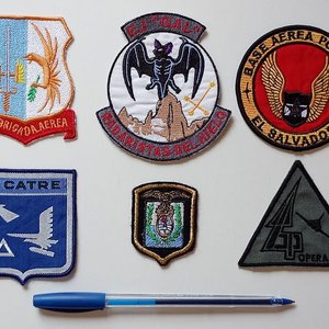 Lote de 6 Parches de Aviación Militar de Distintos Países - imagen 1