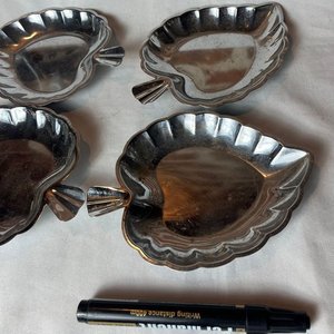 Set de 4 Copetineros Hoja en Acero Inoxidable - imagen 5