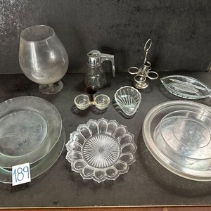 Fuente de Vidrio, Copa Grande, Platos y Bandejas Copetineras - imagen 3