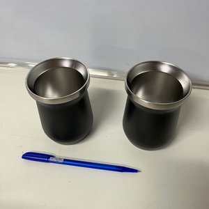 Set de 2 Mates de Acero Inoxidable Color Negro - imagen 3