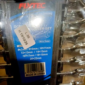 Set de Llaves Fijas Doble Boca Fixtec Industrial - imagen 4