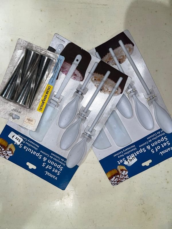 Set de Utensilios de Cocina de Silicona y Moldes