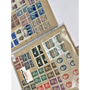 Lote de 76 Sellos de Argentina y España en Folios - imagen 5
