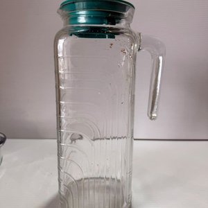 Juego de Fuentes y Jarras de Vidrio Transparente - imagen 4